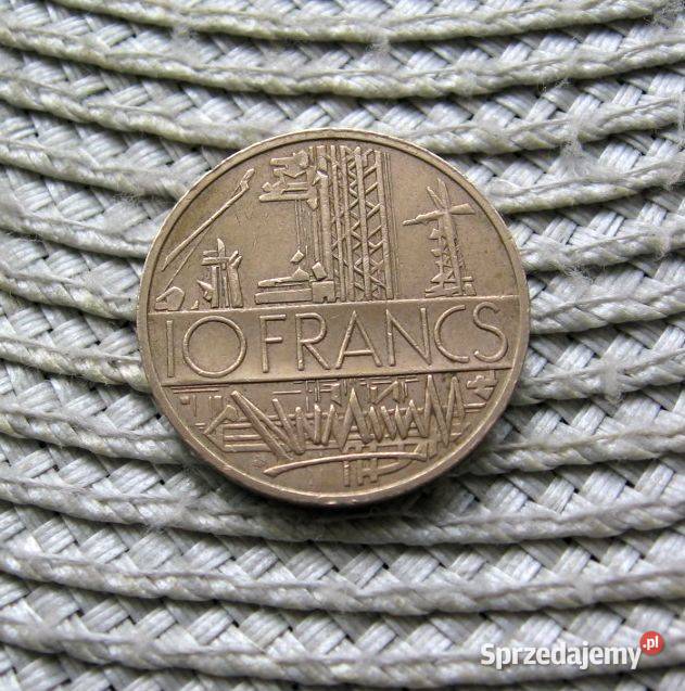 Francja 10 Franków 1980r Kalisz sprzedam