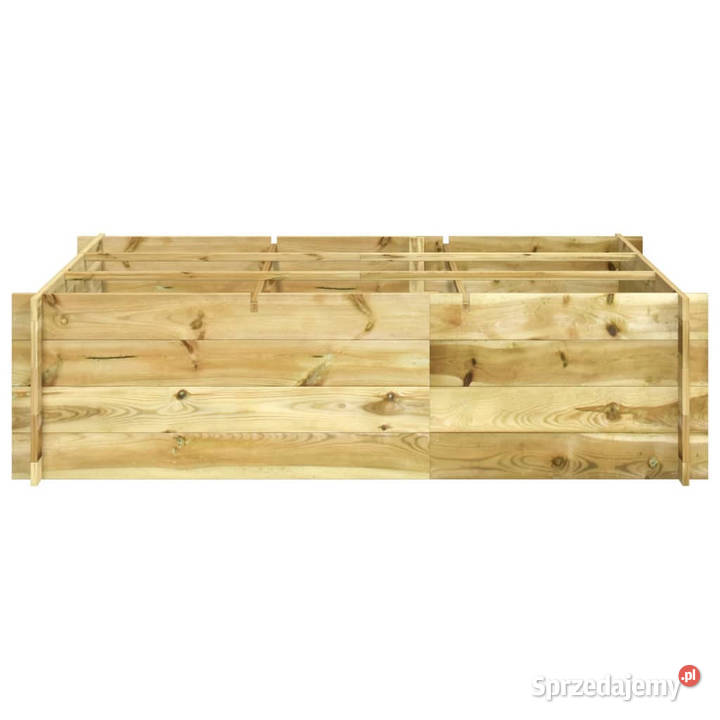 Podniesiona donica 150 x 100 x 40 impregnowane Warszawa