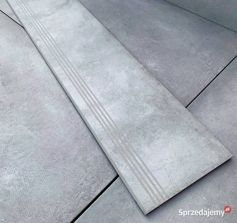 Płytki betonopodobne na schody stopnice 120x30 Łask sprzedam