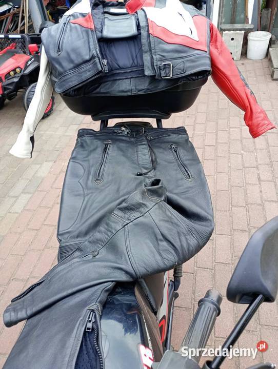 Sprzedam ładny stroj na motor rozmiar z metki 46 Łask sprzedam