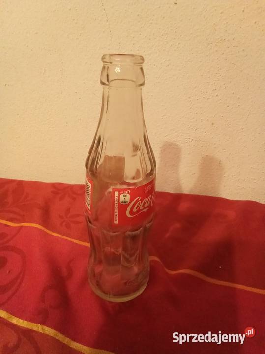 Pusta butelka szklana kolekcjonerska coca cola Kolekcje Warszawa