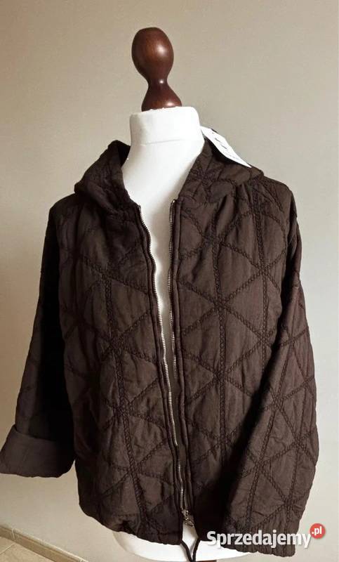 Kurtka damska czekoladowa LIVANS made in Italy zachodniopomorskie Szczecin