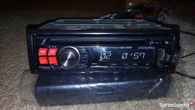 Radio Alpine CDE120RR Alpine