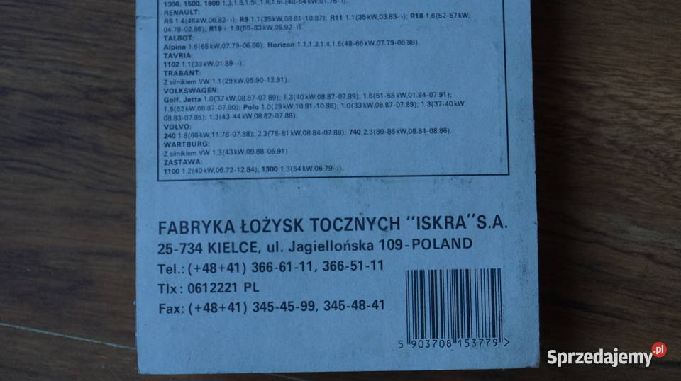 Świece Iskra FŁT FE65 Super nowe Fiat 125p Mrowino