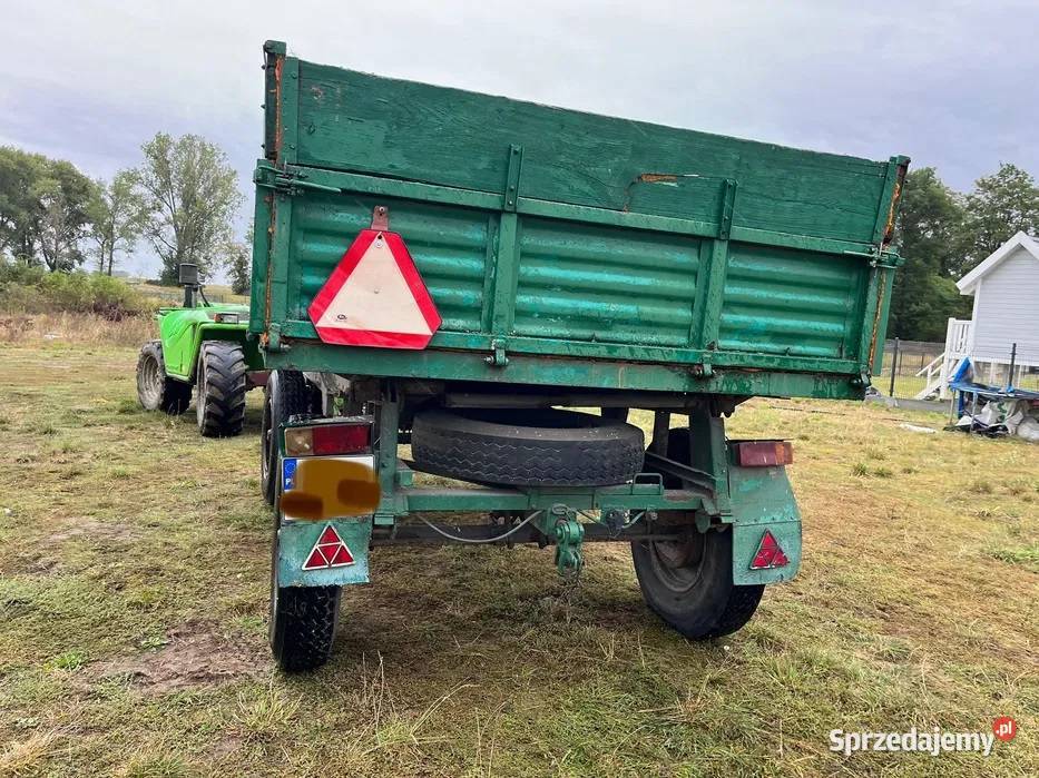 Przyczepa Autosan d47 wywrotka na 3 strony d 47 nieuszkodzony