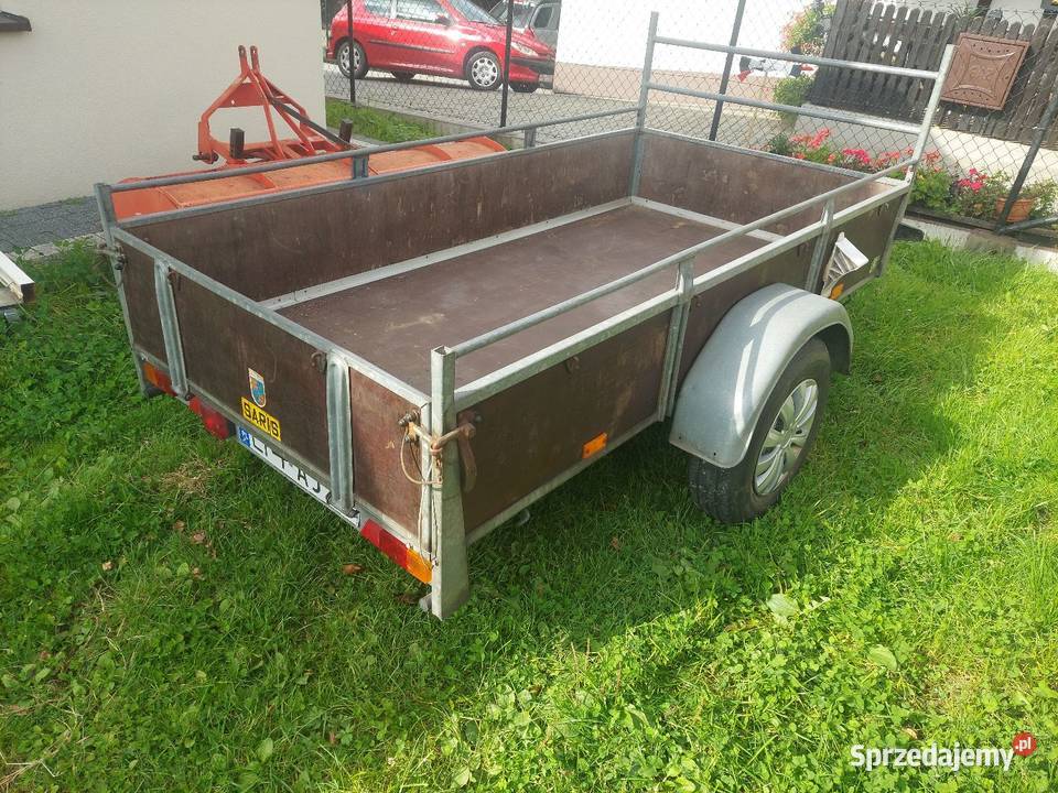 Przyczepka przyczepa dmc 1200 katB Do samochodów osobowych Blizne sprzedam