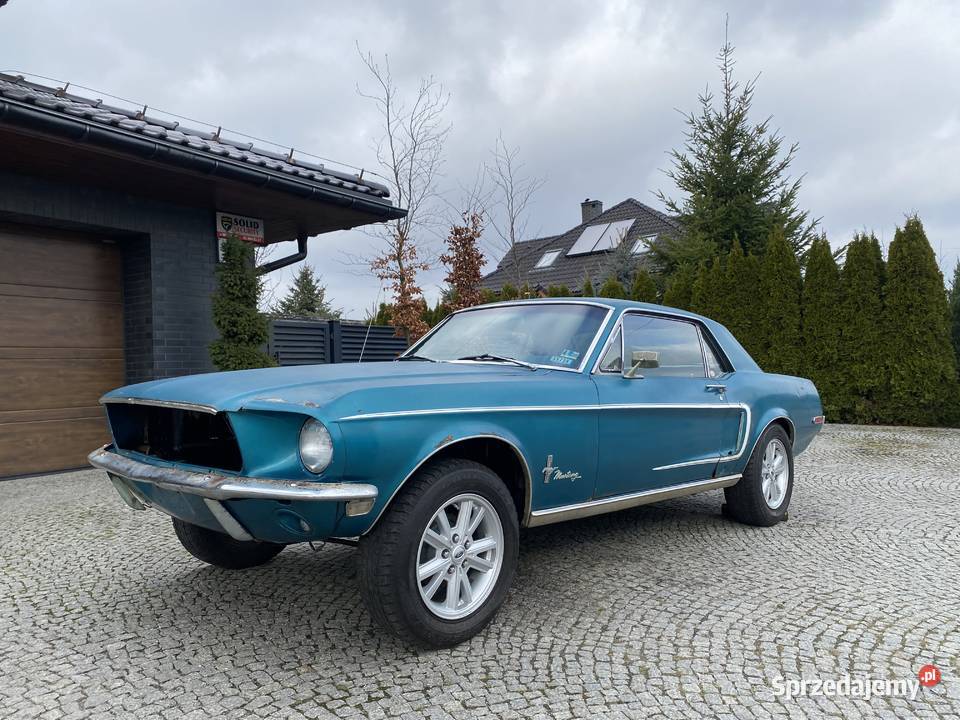 Ford Mustang 1968 V8 gulfstream Aqua Żory
