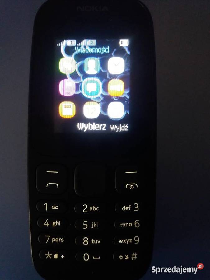 Nokia 105 TA-1034 DUAL SIM  OKAZJA!!!