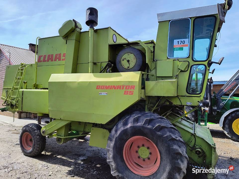 Claas dominator 85 dwa hedry silnik Mercedes Niedrzwica Duża