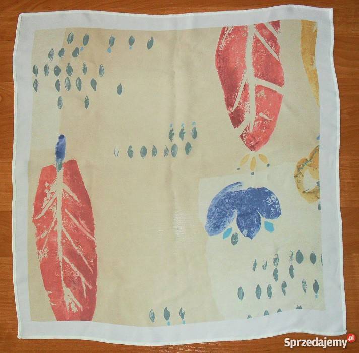 Apaszka ze sztucznego jedwabiu Gliwice sprzedam