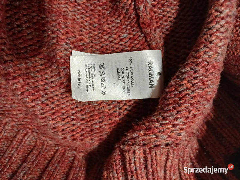 Sweter męski Ragman rozmiar Lbawełna Kraków