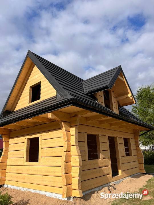 Dom z Bali Rekreacyjny Góralski Mszenie Montaż blacha