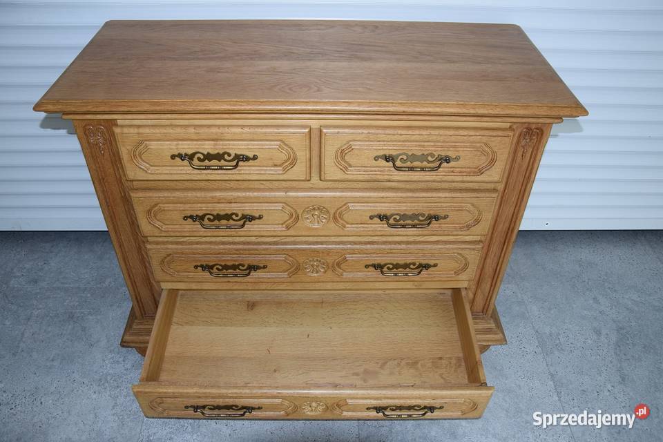 komoda z drewna dębowego nowa warmińsko-mazurskie Olsztyn