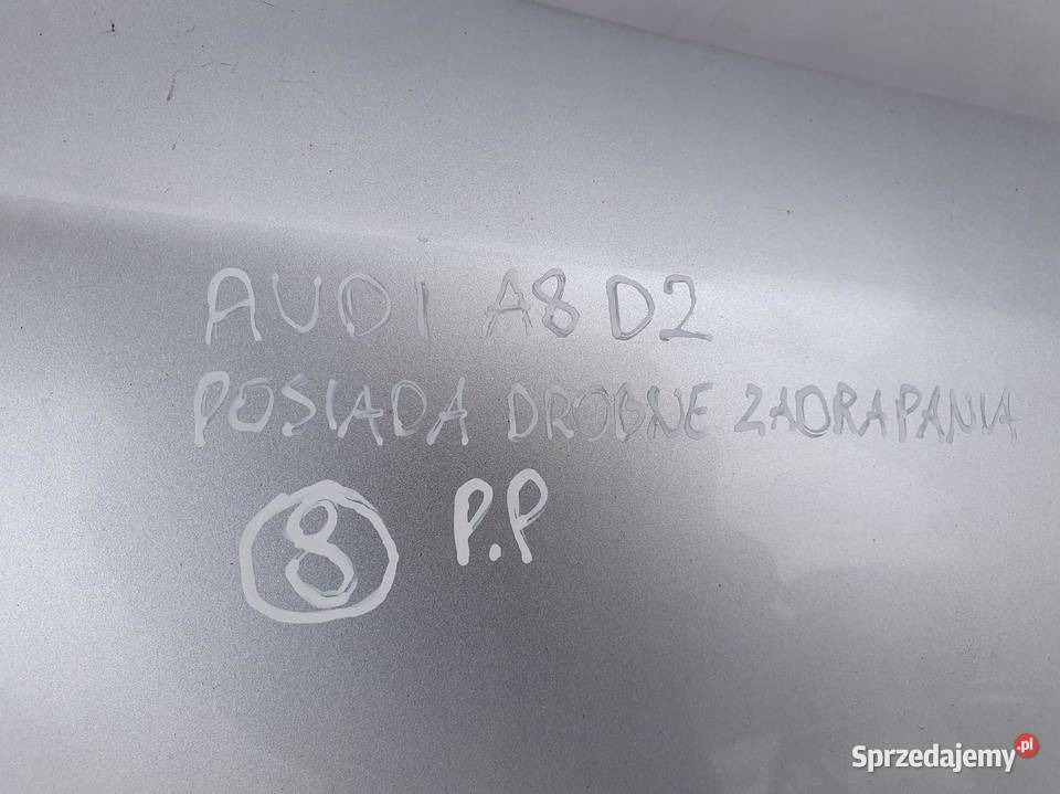 Audi A8 D2 9499r PRZEDNI BŁOTNIK PRAWY PRZÓD Rudka