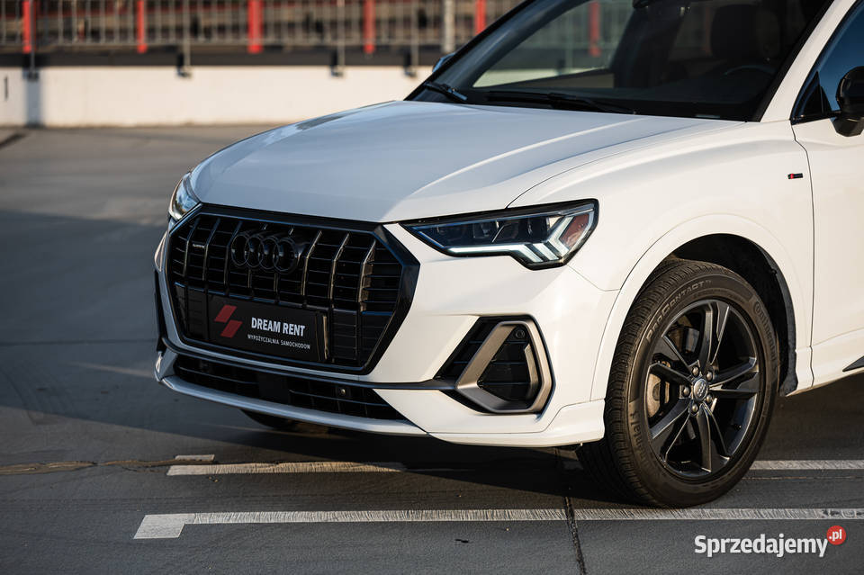 Wynajem Wypożyczalnia Samochodów Audi Q3 S line Warszawa wynajem auta