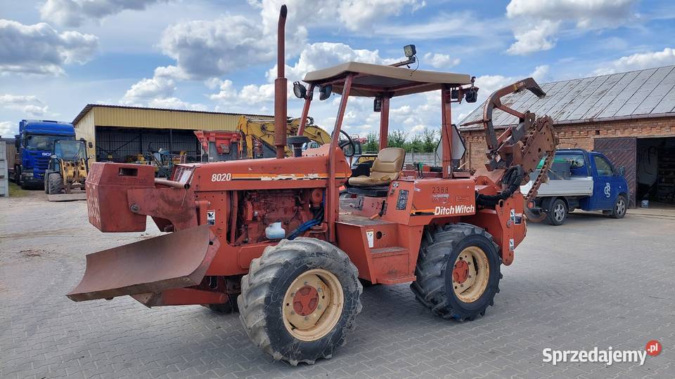 Koparka łańcuchowa Ditch Witch 8020 85 Koparki Sochaczew sprzedam