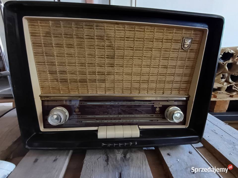 Radio lampowe Philips B3G63A lubelskie Lublin sprzedam
