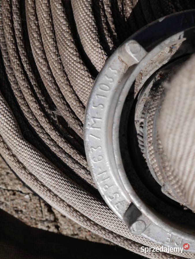 Wąż tłoczny pożarniczy 75 20m szczelne lubuskie Skwierzyna