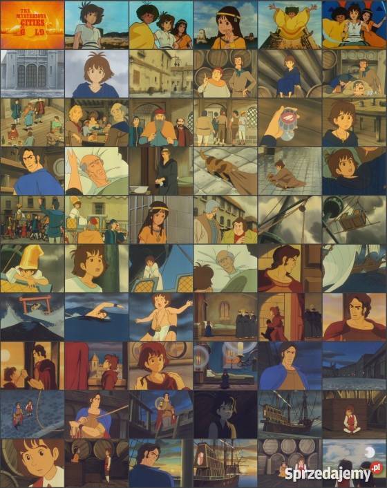 Tajemnicze Złote Miasta 1982 kultowe anime Dęblin