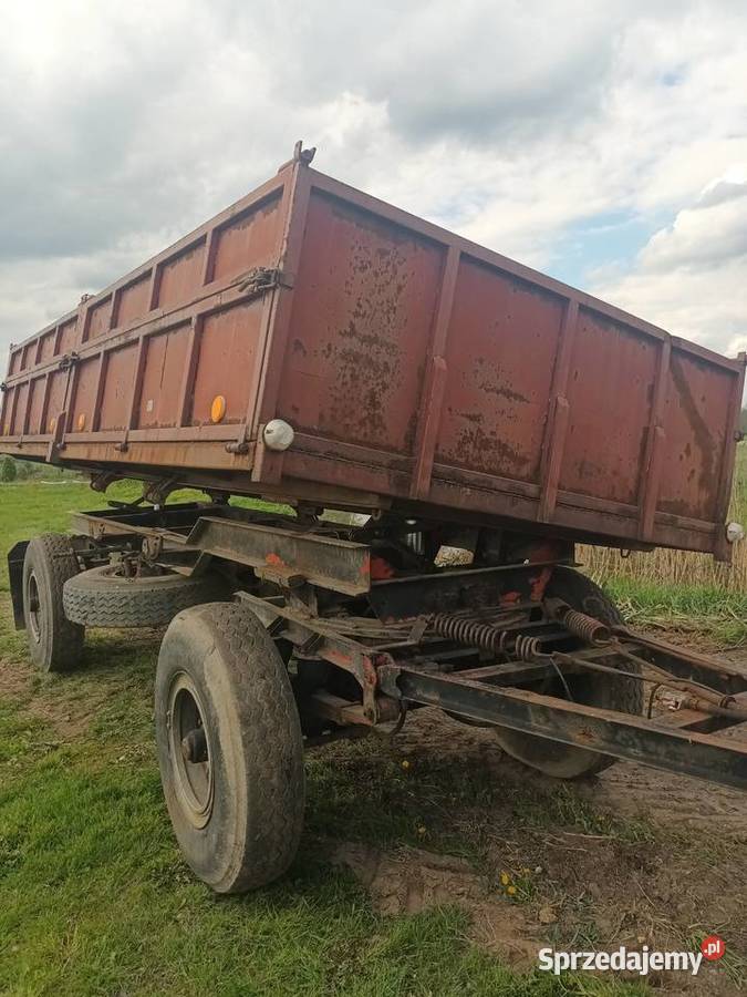 Przyczepa hl 8011 wywrotka Kobylin-Kruszewo sprzedam