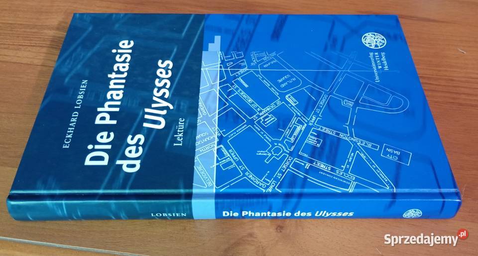 Die Phantasie des Ulysses Lektre Lobsien Eckhard Książki naukowe i popularnonaukowe Gdańsk