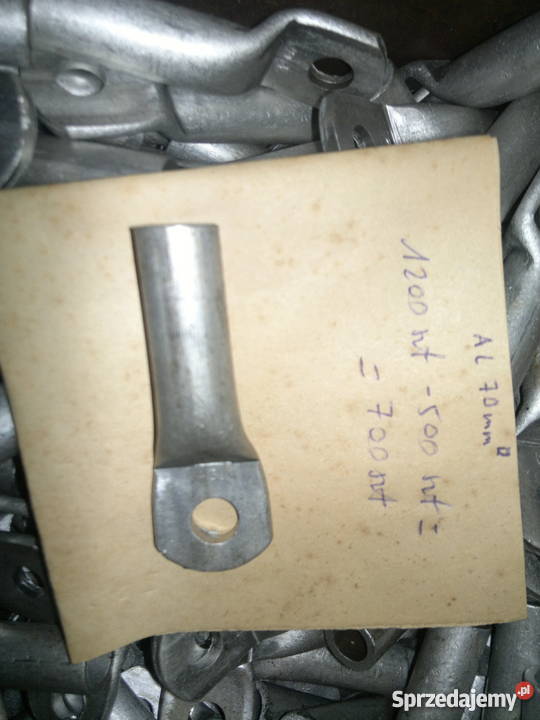 końcówki aluminiowe AL 70mm2 Dąbrowa Górnicza