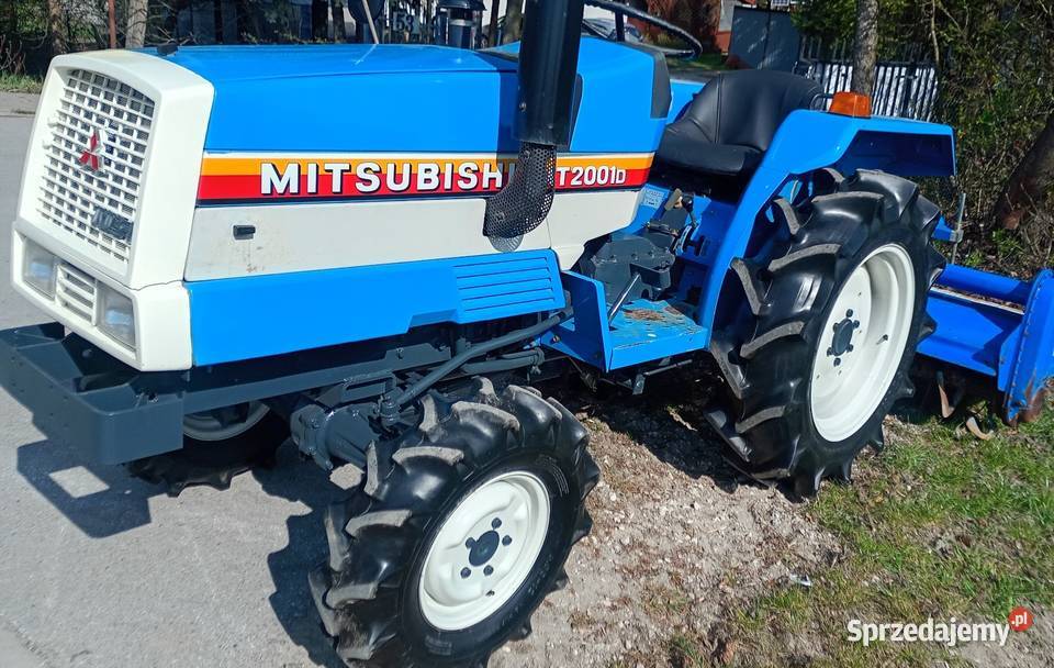 Mini Traktor ciągnik ogrodniczy Mitsubishi z Zamość sprzedam