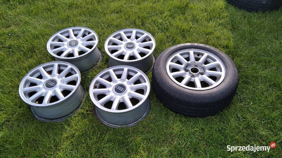Felgi aluminiowe Audi 80 4x108 oryginalne 15 5 aluminiowe sprzedam