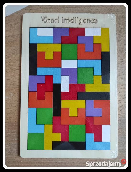 drewniana zabawka edukacyjna drewniana tangram