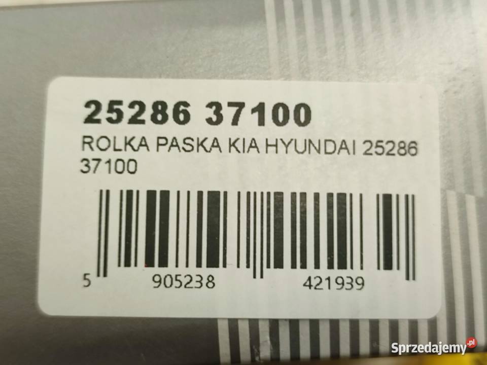 ROLKA PASKA HYUNDAI COUPE II GK 27 V6 20012009 osobowe sprzedam