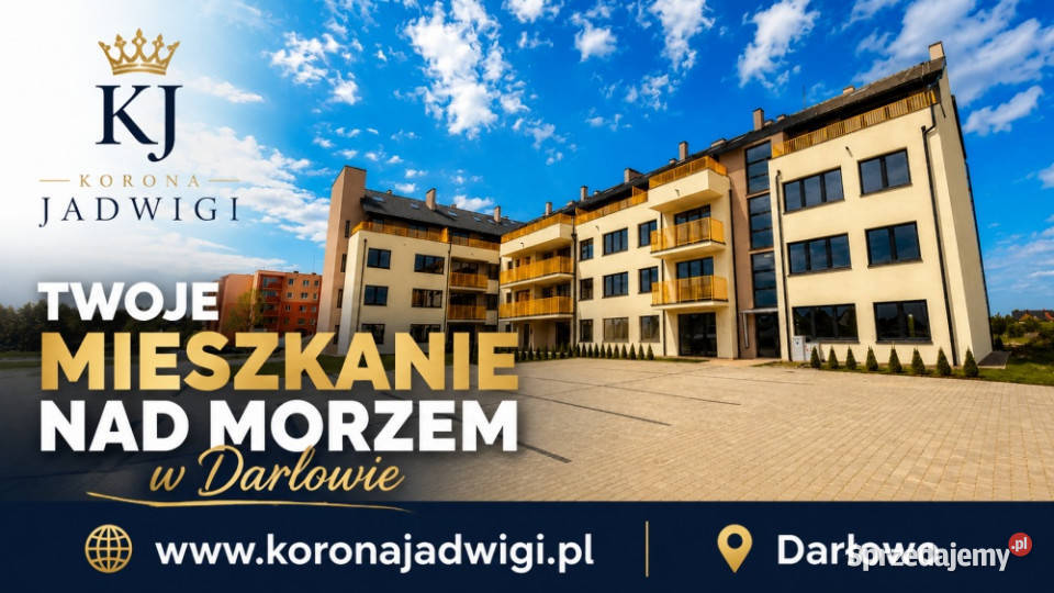 Twój Apartament morzem w Darłowie Osiedle 11500zł/m2 Darłowo sprzedam