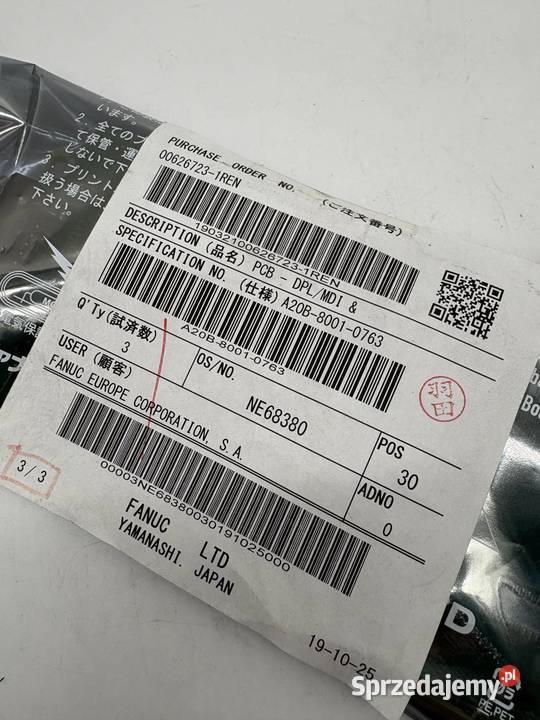Fanuc A20B80010763 MDIDPL UNIT PCB