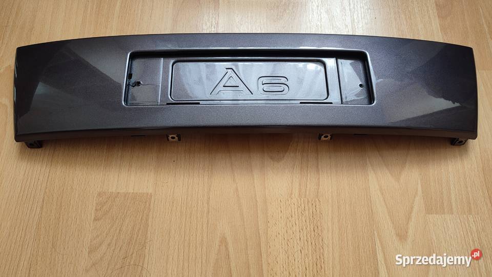 BLENDA TABLICY REJESTRACYJNEJ AUDI A 6 dolnośląskie Wrocław