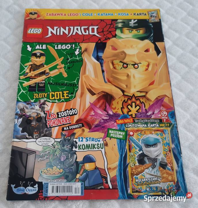 Lego Ninjago 122022 Blue Ocean Książeczki dzieci Rok wydania 2022 Czeladź