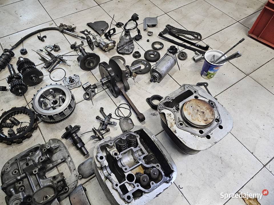 Suzuki LS 650 savage silnik części wał głowica Jelenia Góra