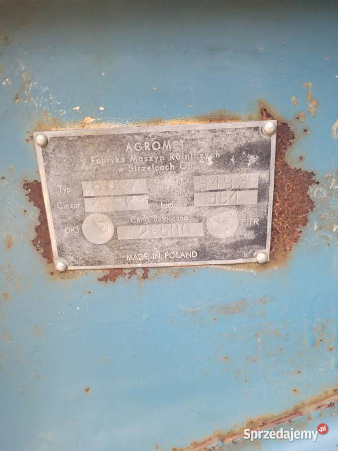 Kopaczka elewatorowa do ziemniaków małopolskie Lelowice