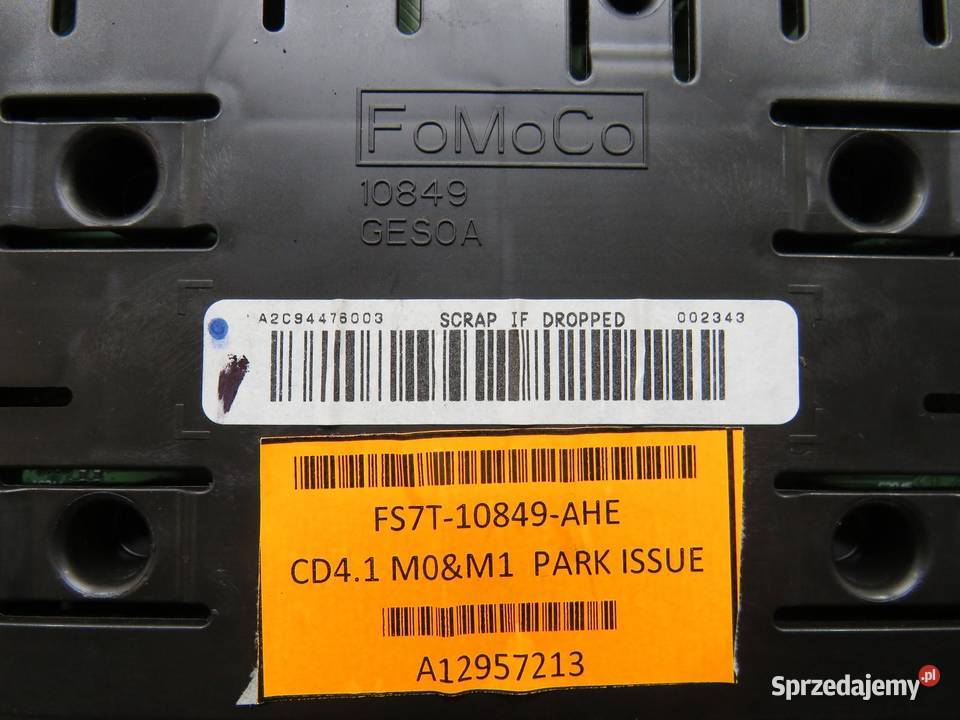 LICZNIK MONDEO MK5 15 TDCI FS7T10849AHE osobowe Liczniki i zegary