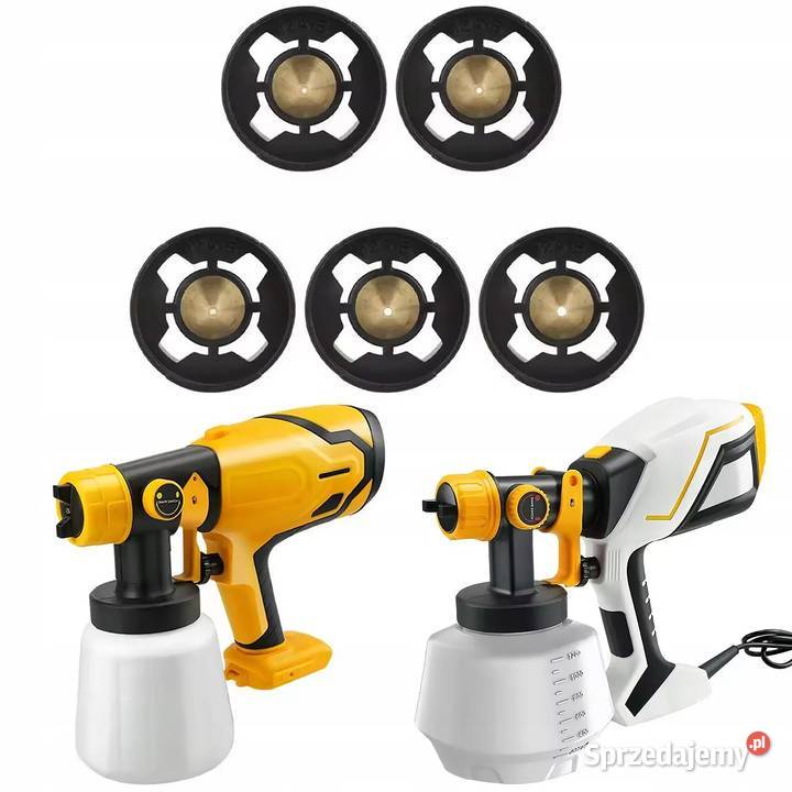 Zestaw 5 Dysz do Opryskiwacza Farby Średnice Ludźmierz