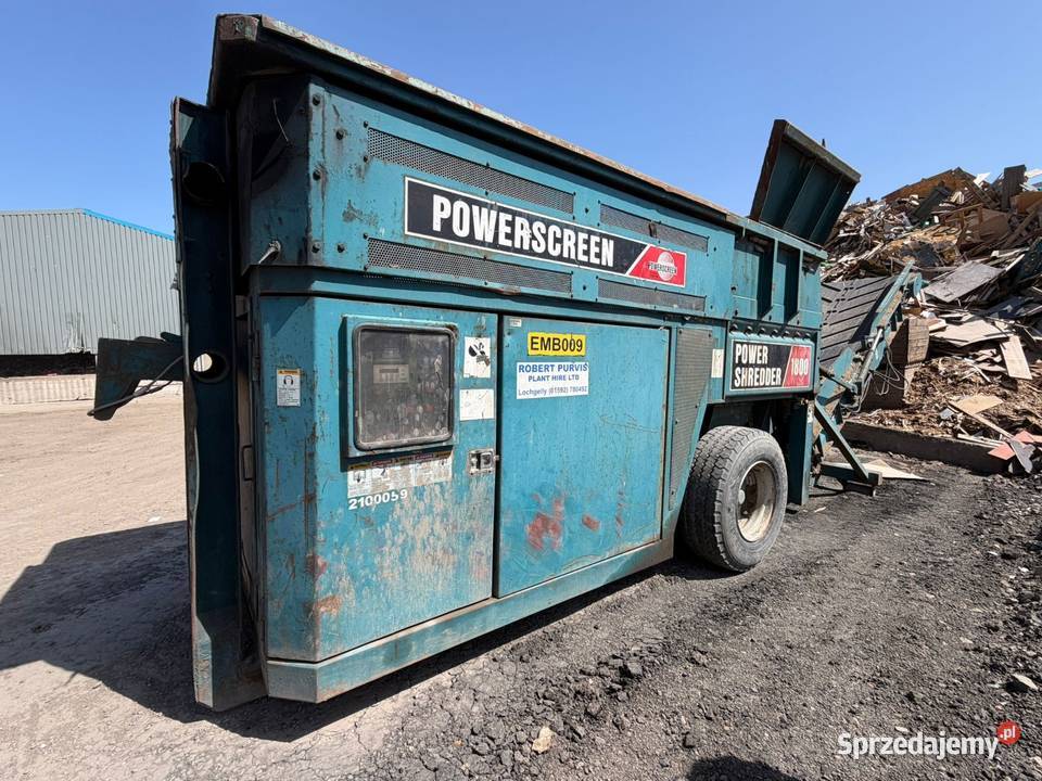 Kruszarka rozdrabniacz wolnoobrotowy Powerscreen małopolskie