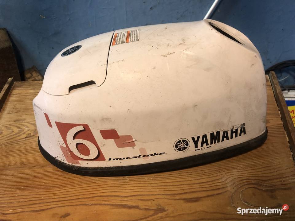 Biala czapa silnika zaburtowego Yamaha 6 Sport i Wypoczynek