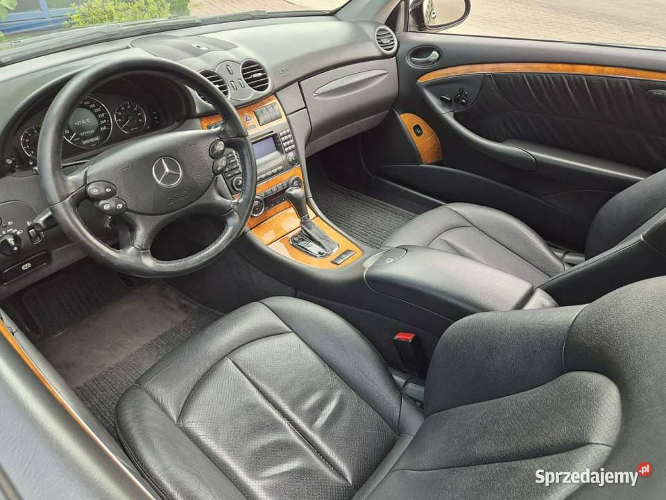 Mercedes CLK 320 218 ELEGANCE Super Stan zadbany automatyczna Warszawa