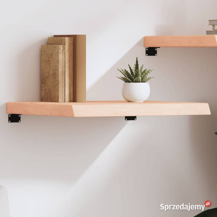 Półka 60x60x26 surowe lite drewno dębowe Dom i Ogród Warszawa