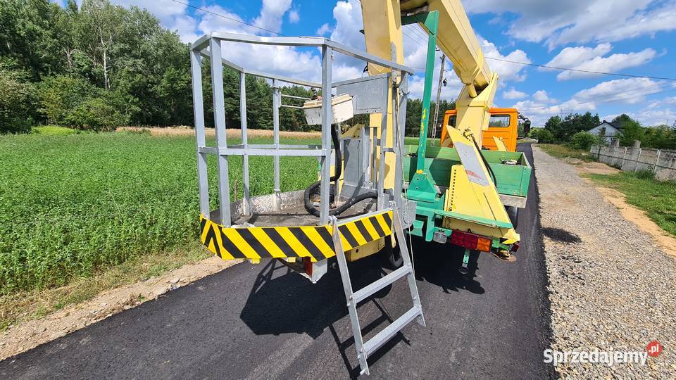 Zwyżka Podnośnik Koszowy Mercedes Benz 1114 świętokrzyskie Ostrowiec Świętokrzyski