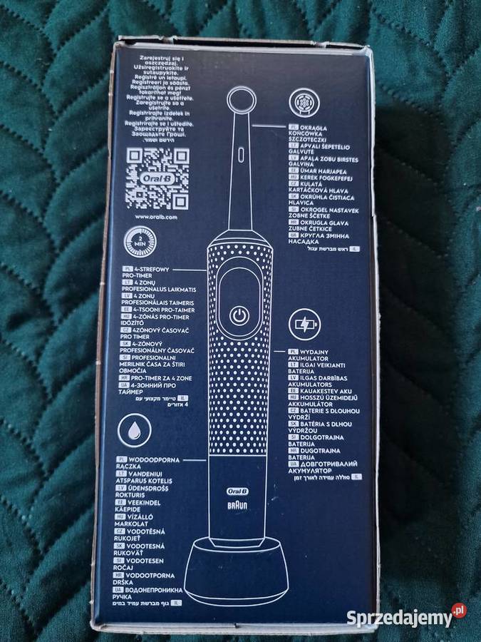 NOWA Szczoteczka elektryczna OralB Pro Kids 3 Wrocław