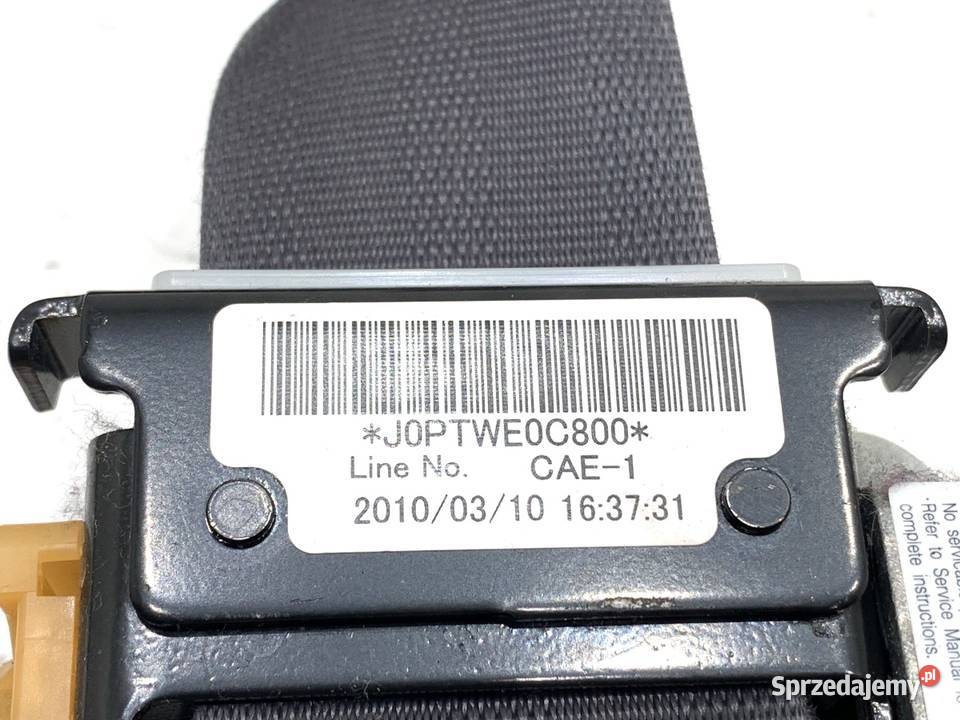 PAS BEZPIECZEŃSTWA PRAWY PRZÓD HONDA ACCORD VIII osobowe