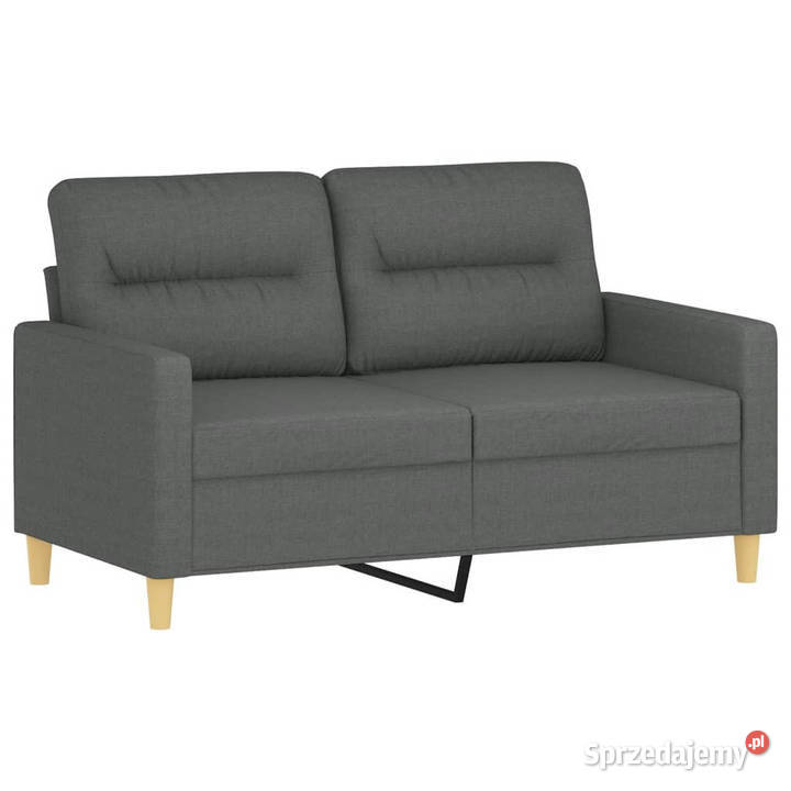 Sofa 2osobowa ciemnoszara 120 tapicerowana Warszawa