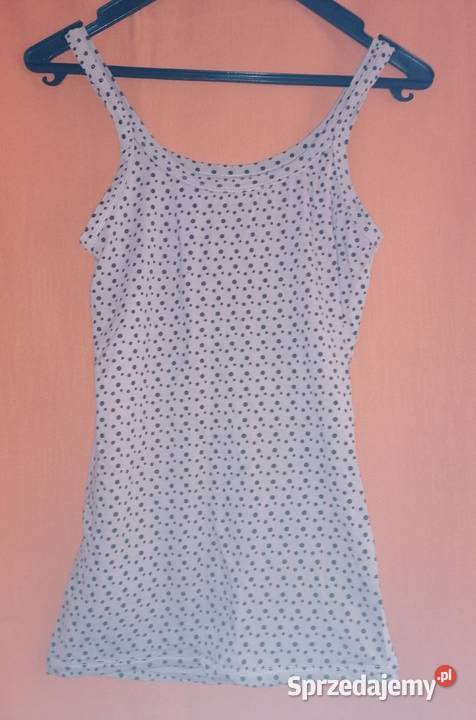 Podkoszulek damski na ramiączkachTshirt beżowy w Łódź