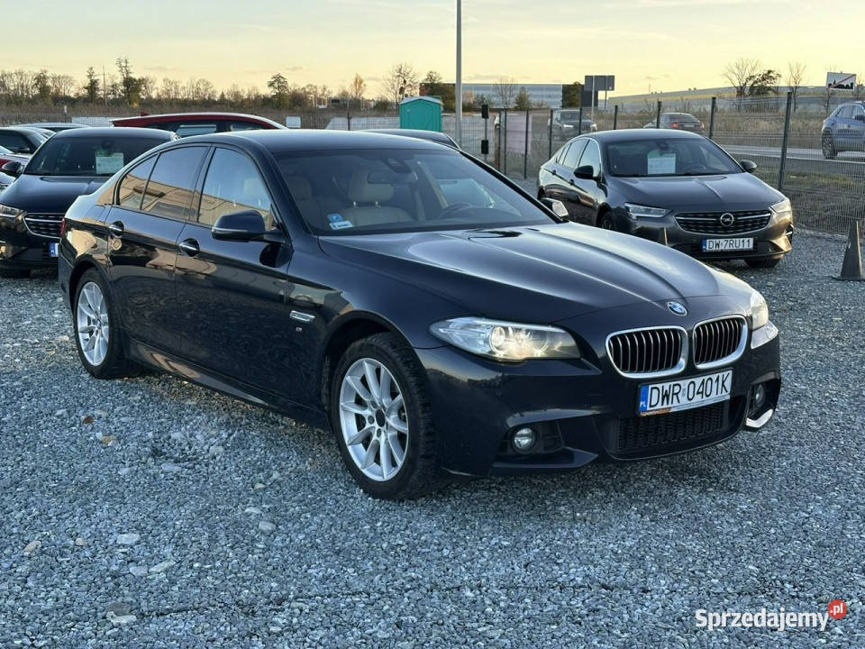 BMW 528 BMW F10 528i xDrive 245 2016r M pakiet Wojkowice