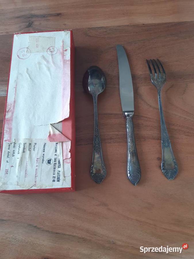 Hefra Sztućce komplet romański 1970 Pozostałe