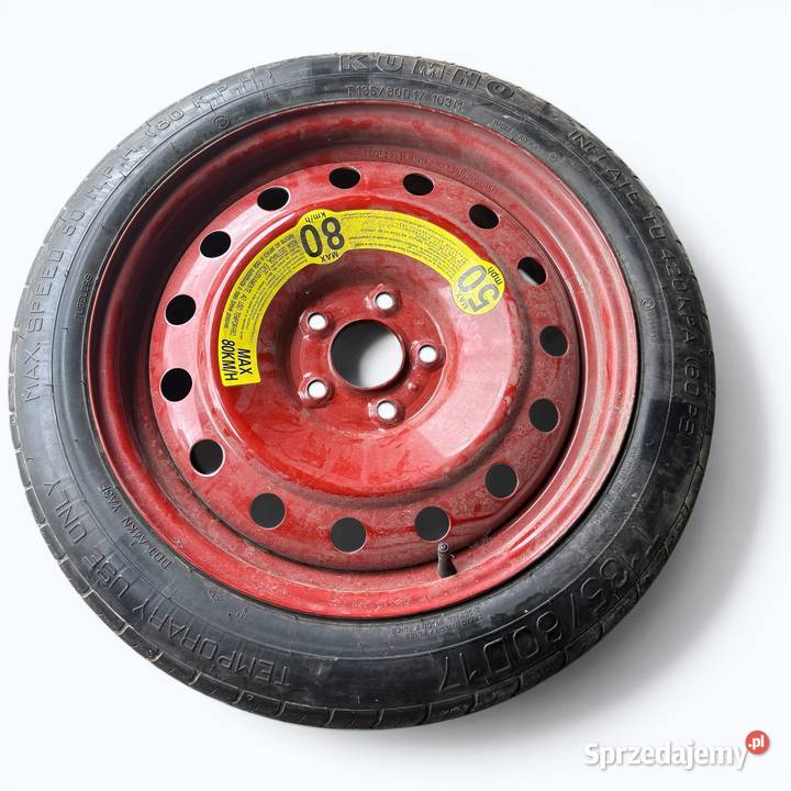 Koło zapasowe dojazdowe 929102M910 R17 Hyundai sprzedam